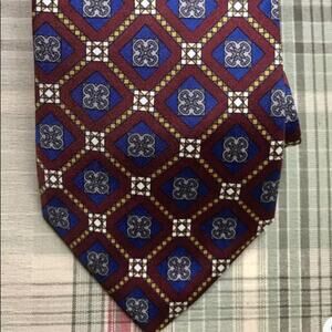 Brooks Brothers Makers Multi-Colored Silk Tie Necktie USA